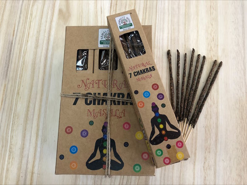Incienso Orgánico Chakras Palo Santo Orkay 25 gr